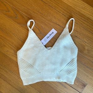 The Drop cream sweater tank - brand new - tags on